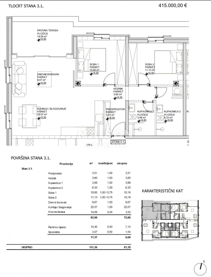 Apartment Zu verkaufen - PRIMORSKO-GORANSKA CRES