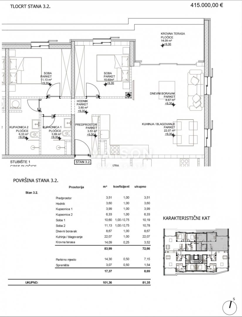 Apartmán Na predaj - PRIMORSKO-GORANSKA CRES