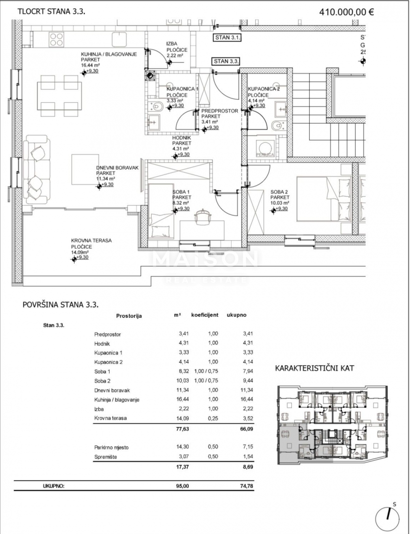 Apartment Zu verkaufen - PRIMORSKO-GORANSKA CRES