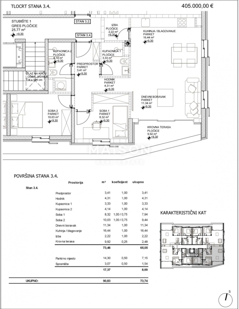 Flat For sale - PRIMORSKO-GORANSKA CRES