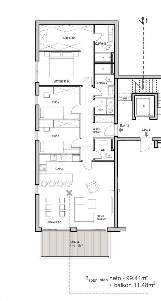 Flat For sale - Splitsko-dalmatinska Split - foto 5/7