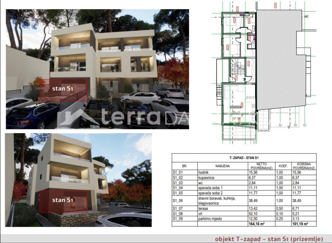Apartmán na predaj 87 m² – Šibenik