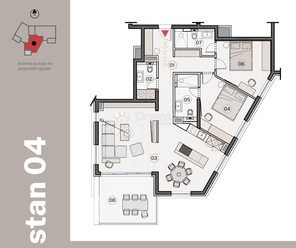Appartement À vendre - SPLITSKO-DALMATINSKA DUGI RAT
