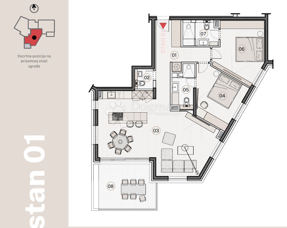 Apartment Zu verkaufen - SPLITSKO-DALMATINSKA DUGI RAT