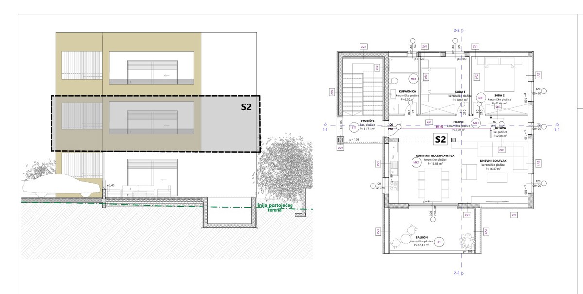 Appartamento In vendita - ŠIBENSKO-KNINSKA VODICE