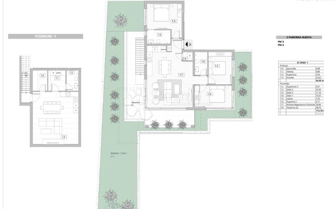 Apartment Zu verkaufen - PRIMORSKO-GORANSKA KRK