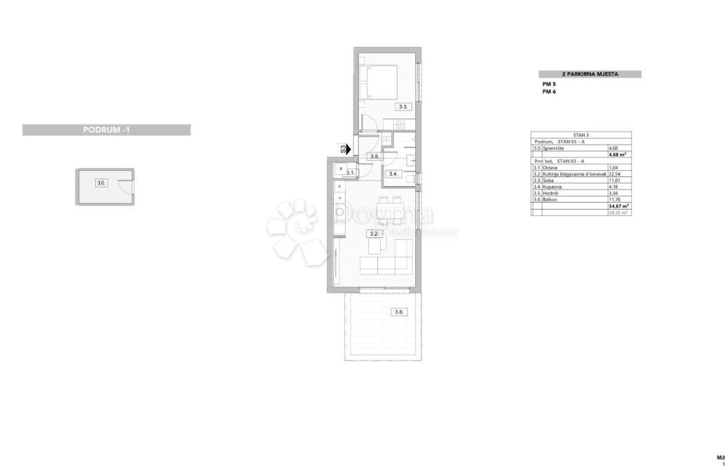 Apartment Zu verkaufen - PRIMORSKO-GORANSKA KRK