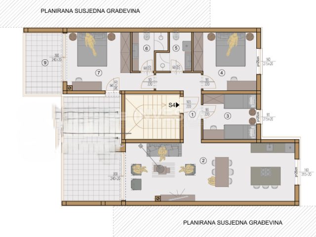 Apartmán na prodej 132 m² – Pula