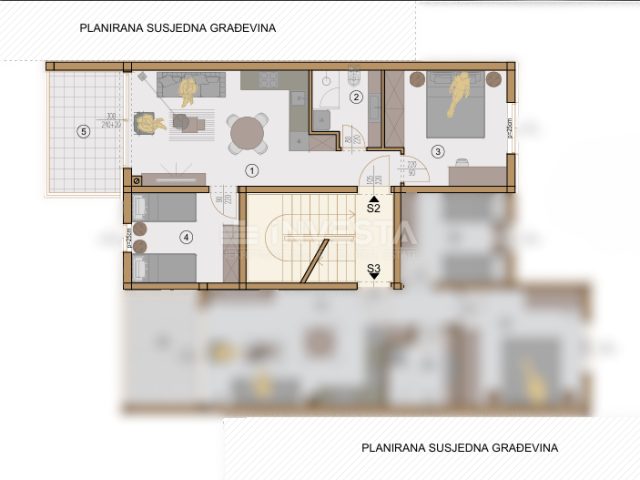 Apartmán na predaj 59 m² – Pula