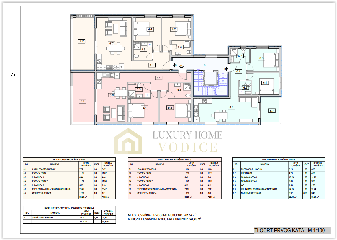 Appartement À vendre - ŠIBENSKO-KNINSKA VODICE