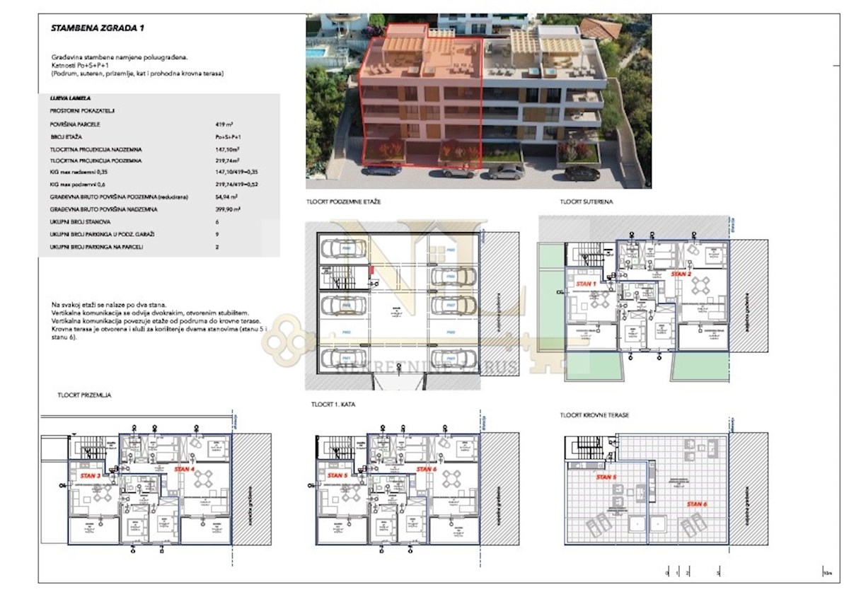 Flat For sale - SPLITSKO-DALMATINSKA TROGIR