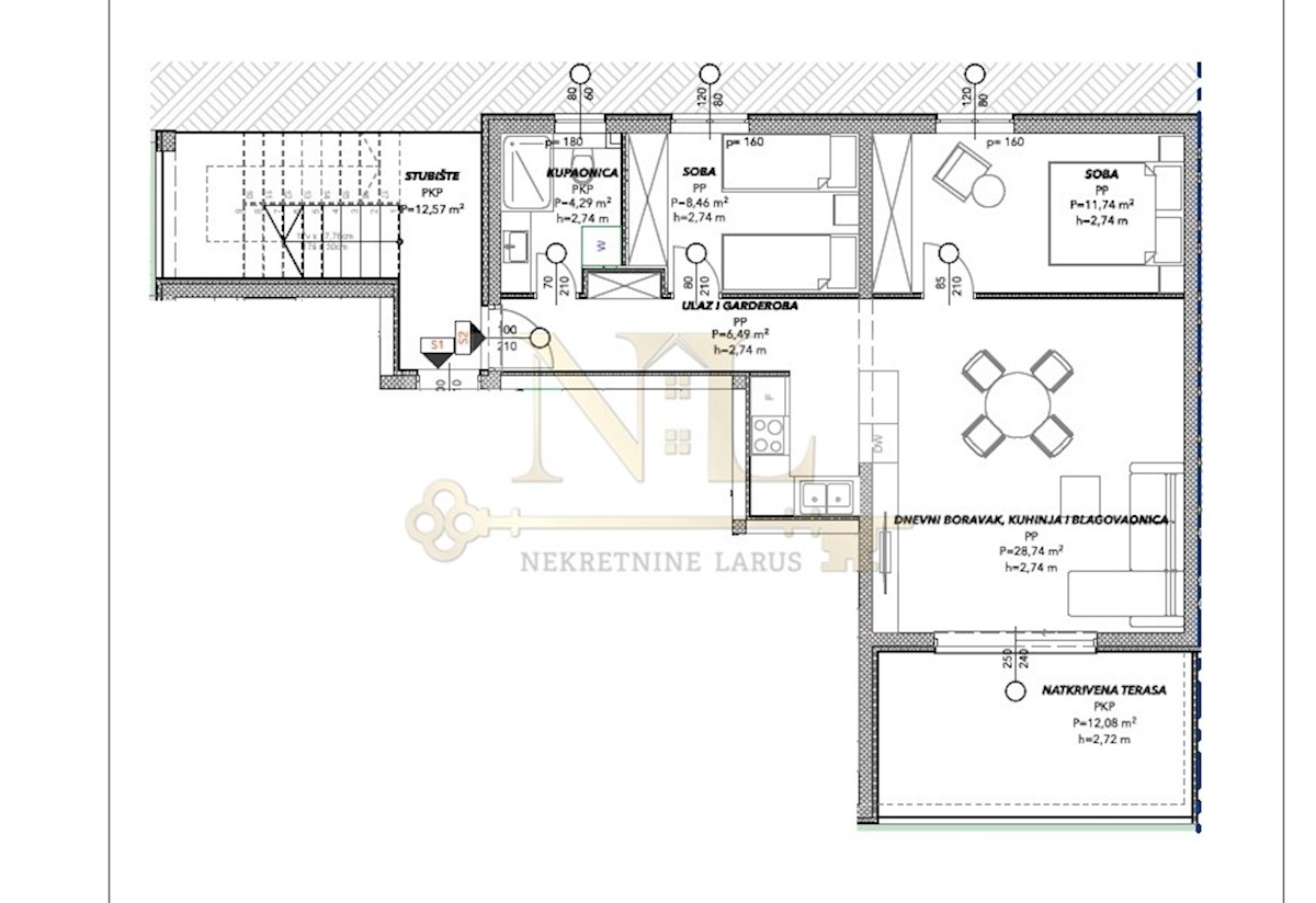 Flat For sale - SPLITSKO-DALMATINSKA TROGIR