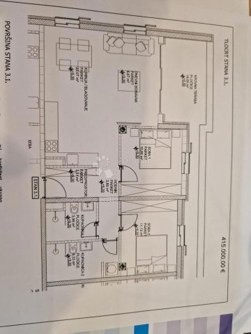 Apartment zu verkaufen 101 m² – Cres