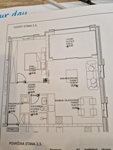 Appartement à vendre 74 m² – Cres