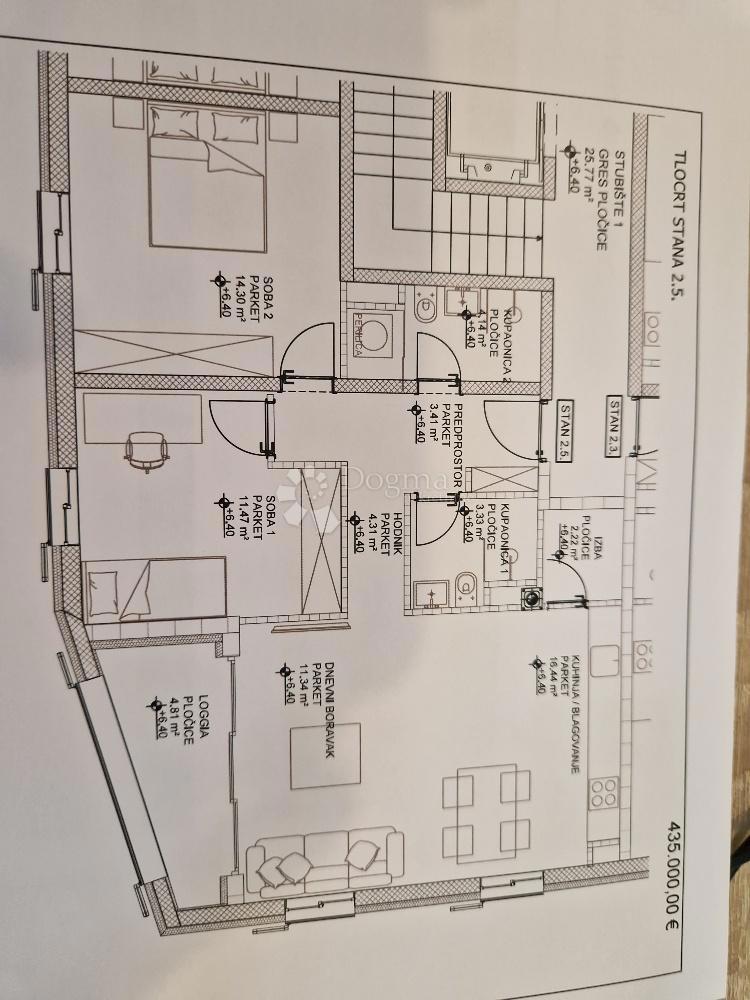 Flat For sale CRES