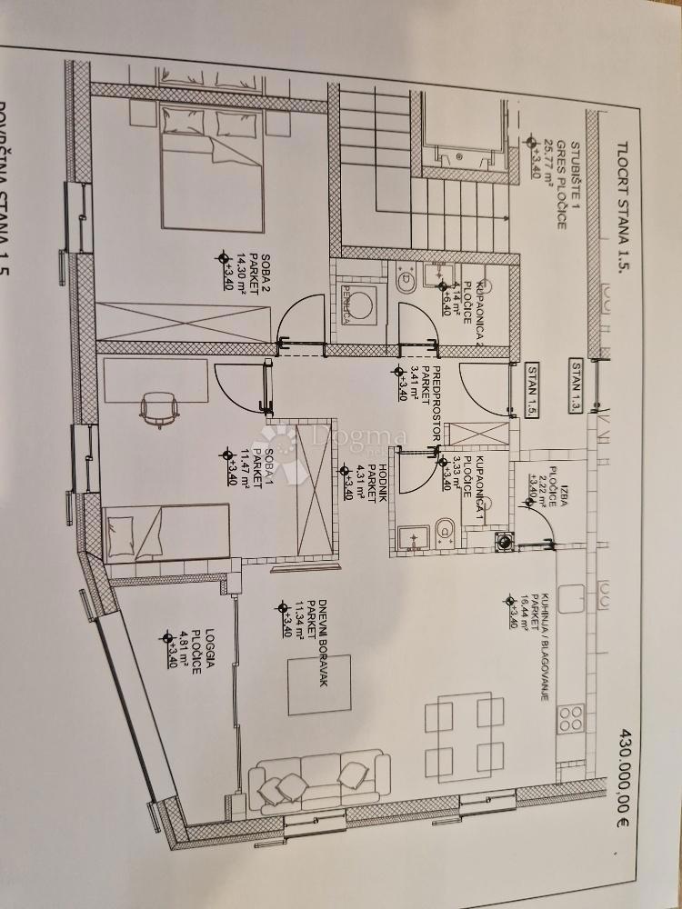 Apartment Zu verkaufen - Primorsko-goranska Cres - foto 1/2