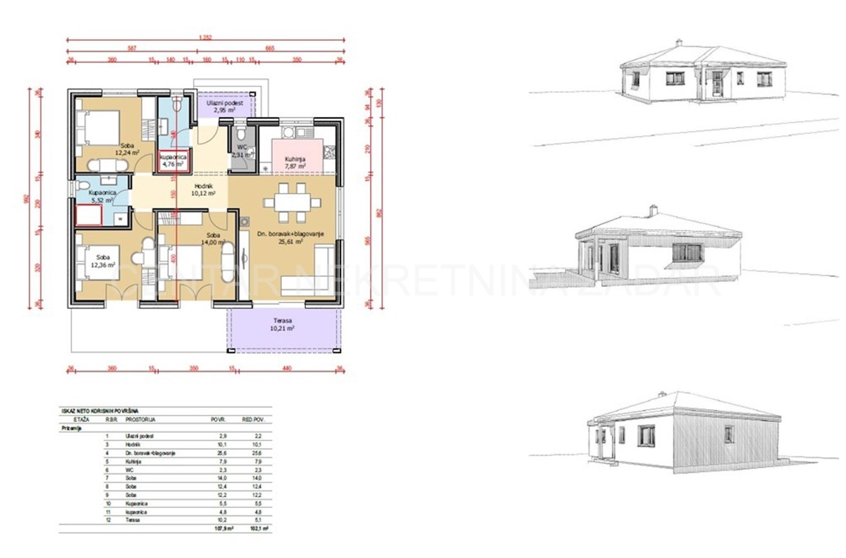 House For sale - ZADARSKA NIN