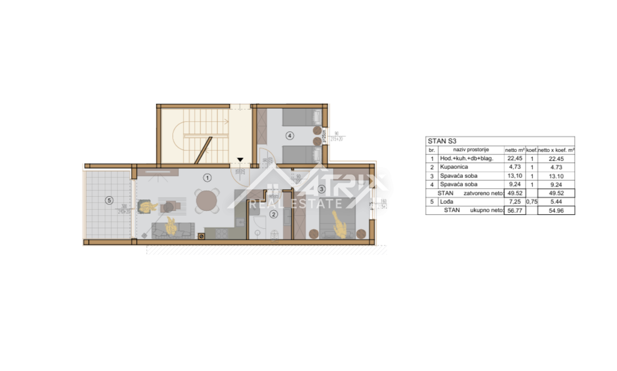 Flat For sale - ISTARSKA PULA