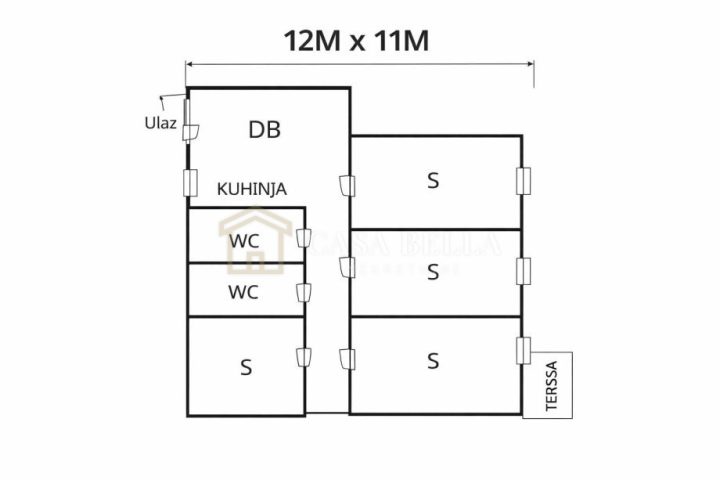 Apartmán na prodej 130 m² – Rijeka