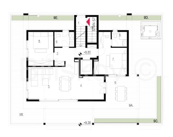 Apartment Zu verkaufen - SPLITSKO-DALMATINSKA KAŠTELA