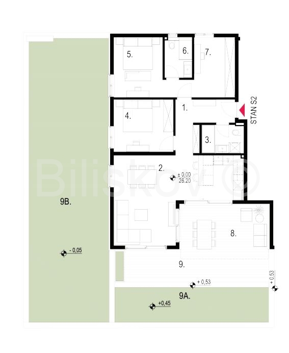 Apartment Zu verkaufen - SPLITSKO-DALMATINSKA KAŠTELA