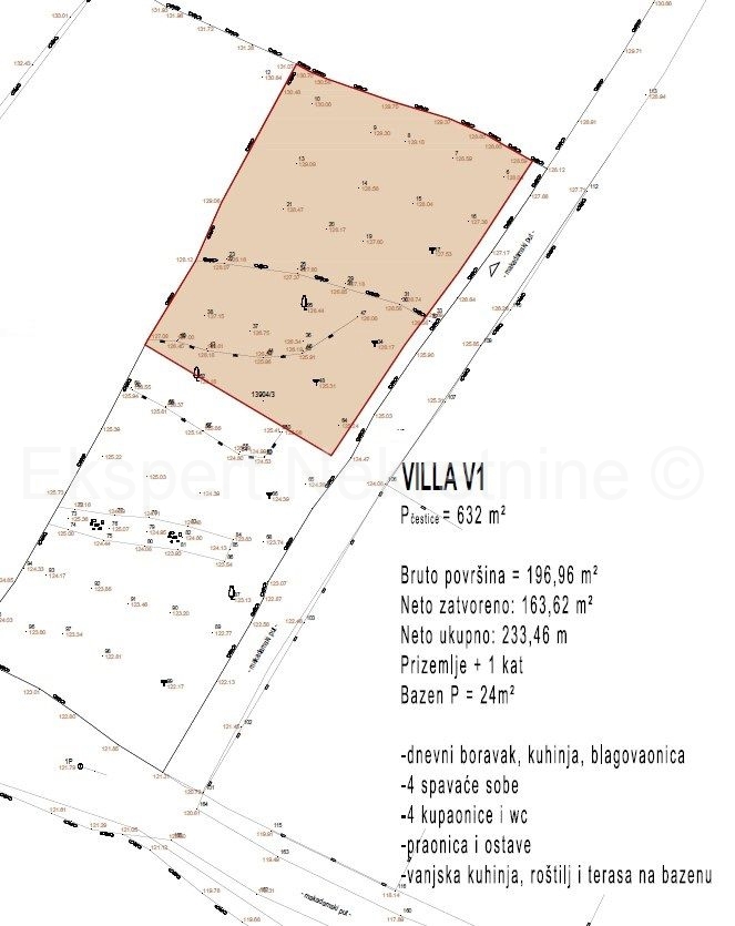 Terrain À vendre - SPLITSKO-DALMATINSKA MARINA