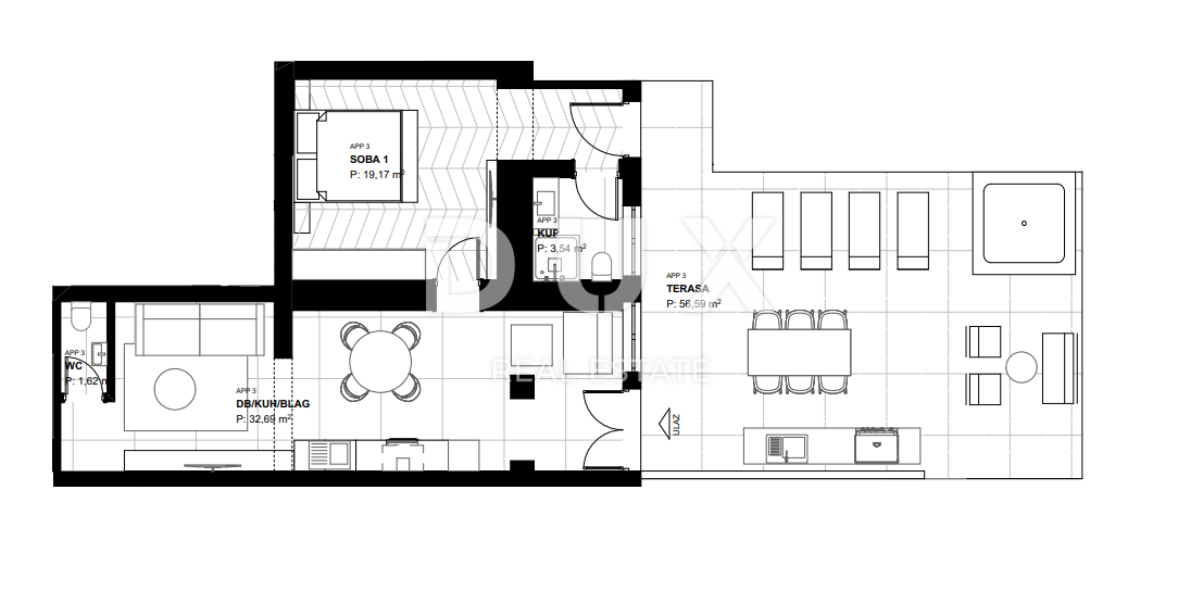 Apartment Zu verkaufen - PRIMORSKO-GORANSKA LOVRAN