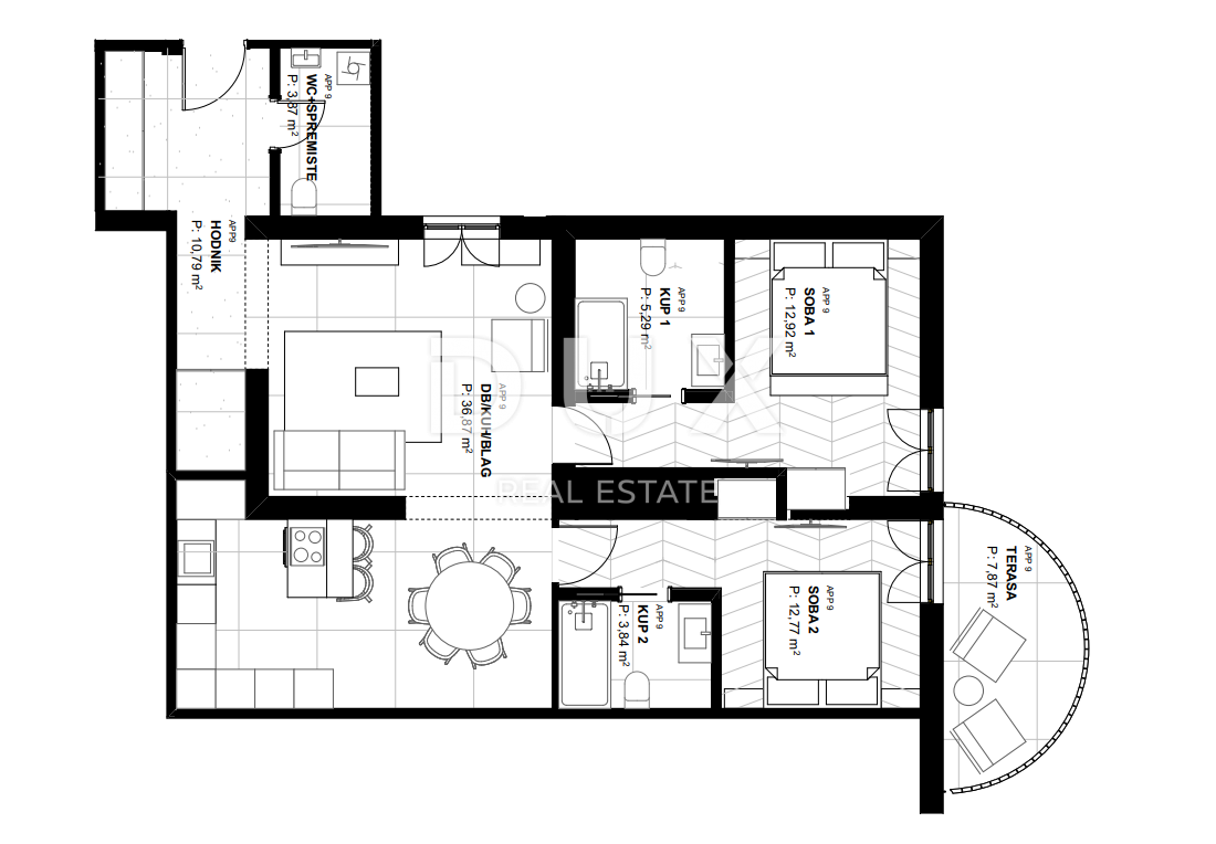 Flat For sale - PRIMORSKO-GORANSKA LOVRAN