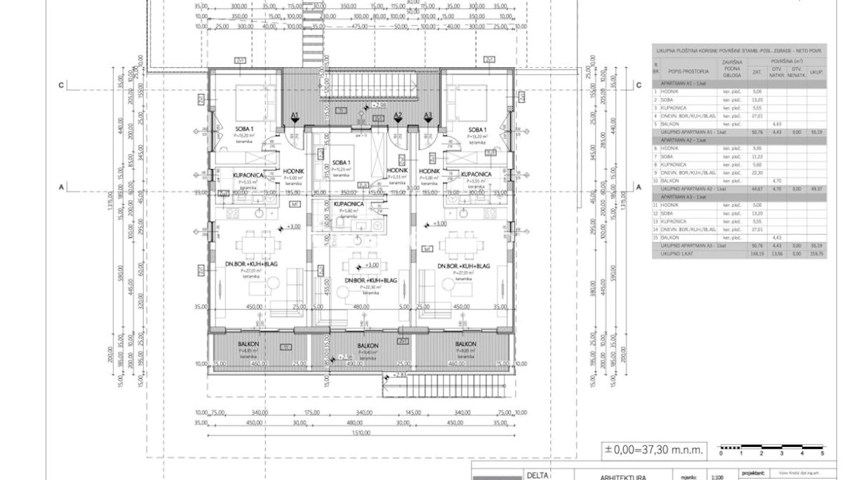 Apartmán Na predaj - DUBROVAČKO-NERETVANSKA SLIVNO