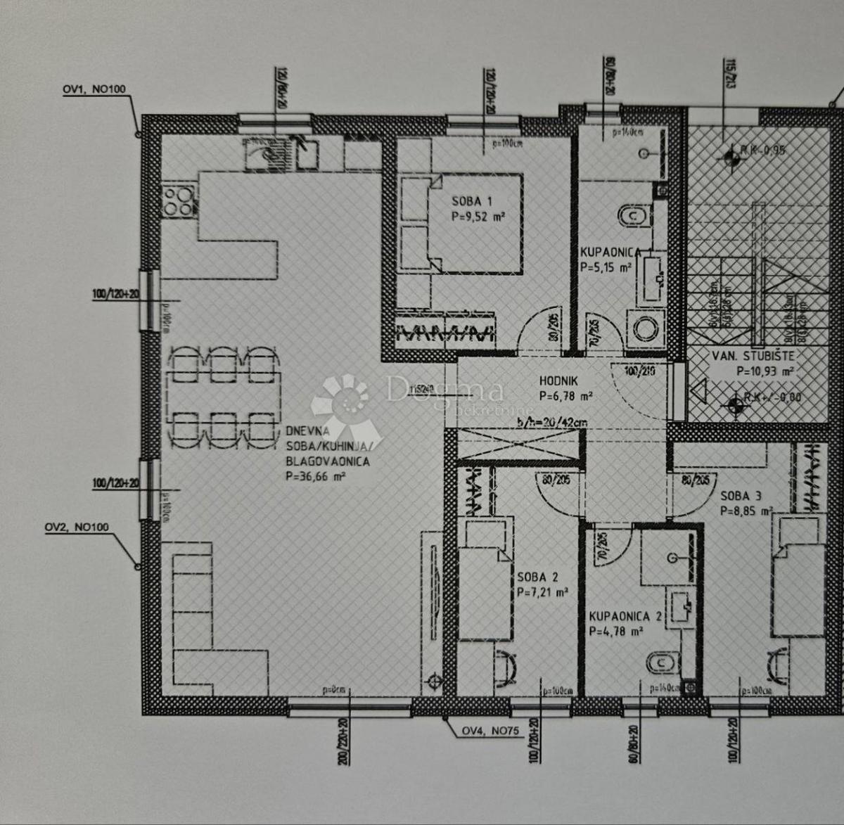 Flat For sale - SPLITSKO-DALMATINSKA KAŠTELA
