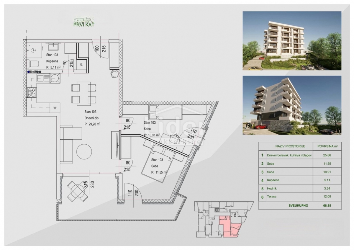 Flat For sale - Primorsko-goranska Rijeka - foto 3/3