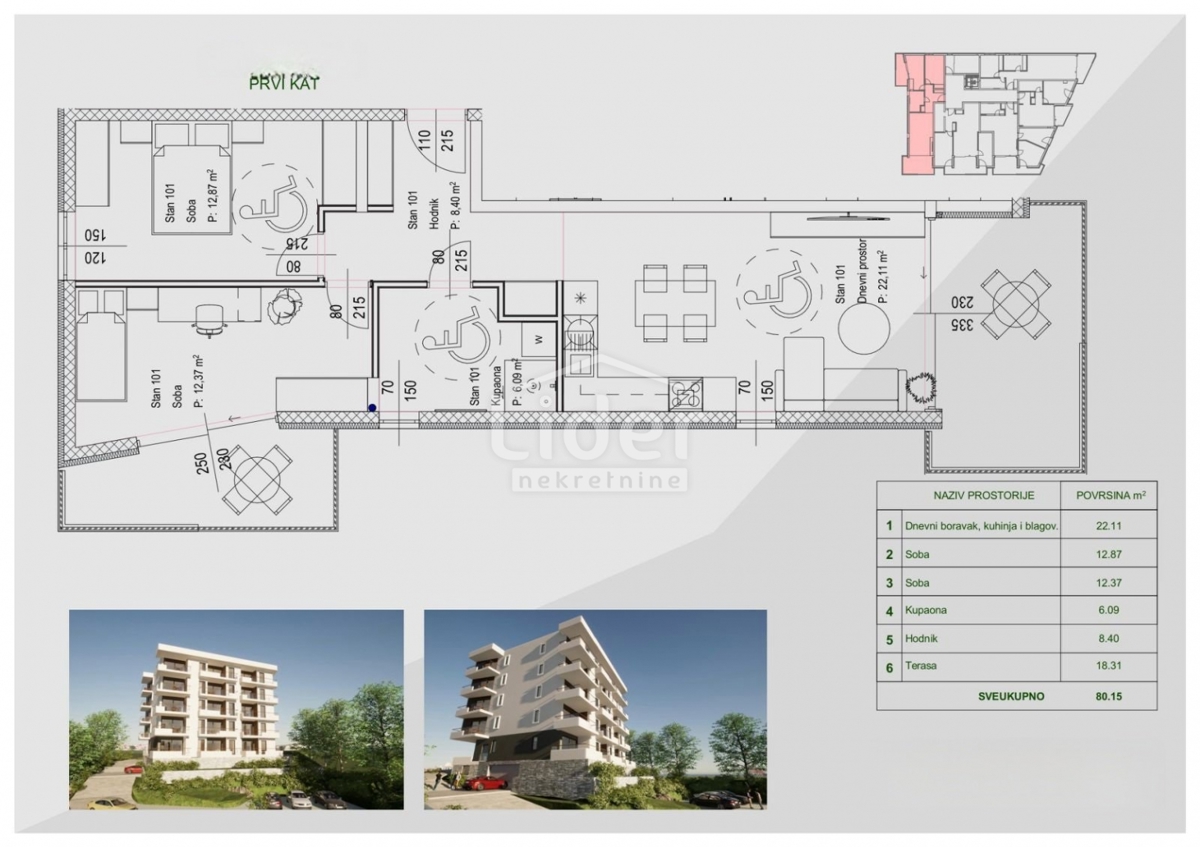 Flat For sale - Primorsko-goranska Rijeka - foto 3/3