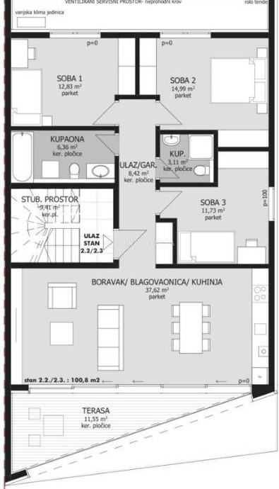 Flat For sale - Primorsko-goranska Rijeka - foto 2/2