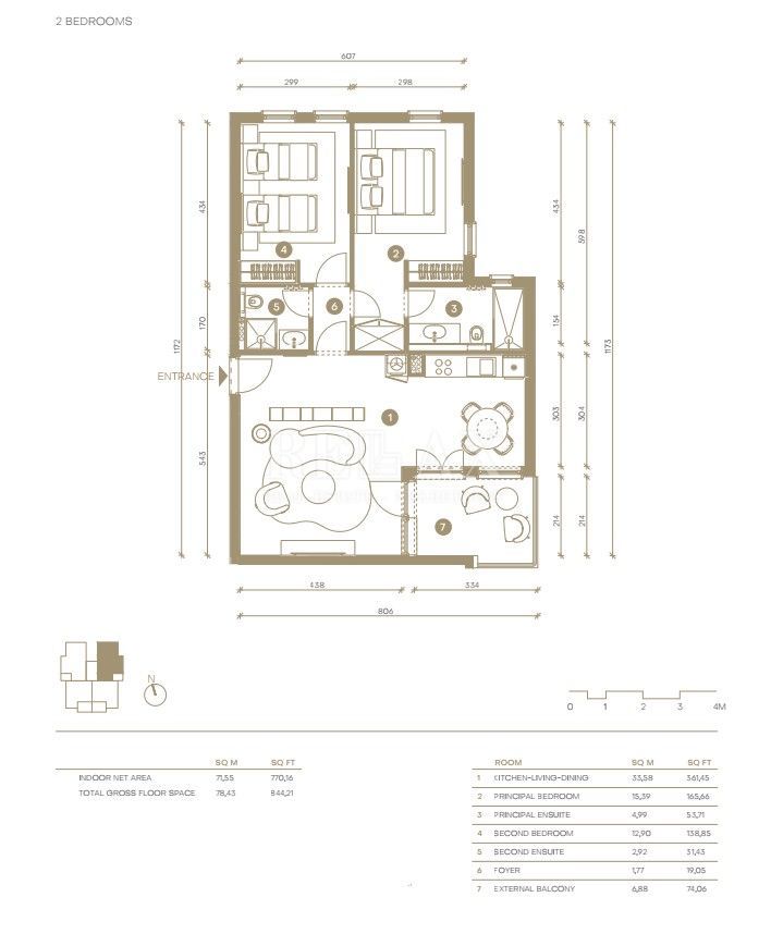 Flat For sale - PRIMORSKO-GORANSKA NOVI VINODOLSKI