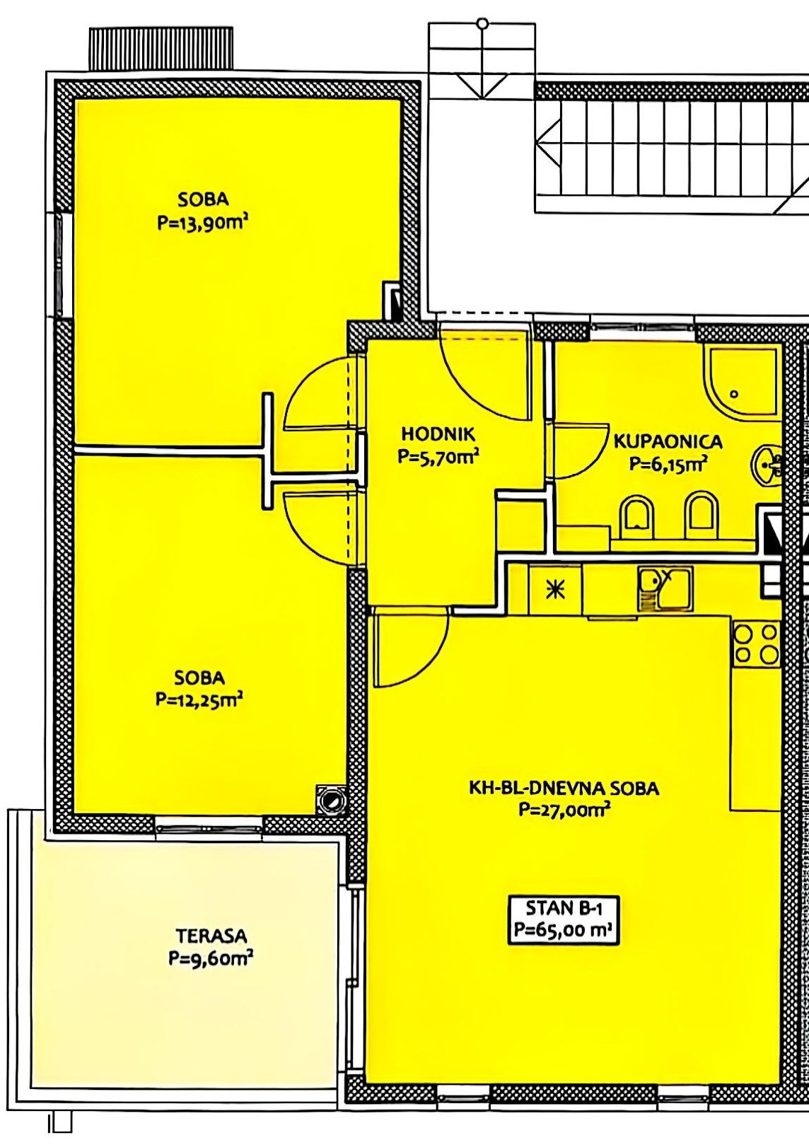 Flat For sale - ZADARSKA PAKOŠTANE