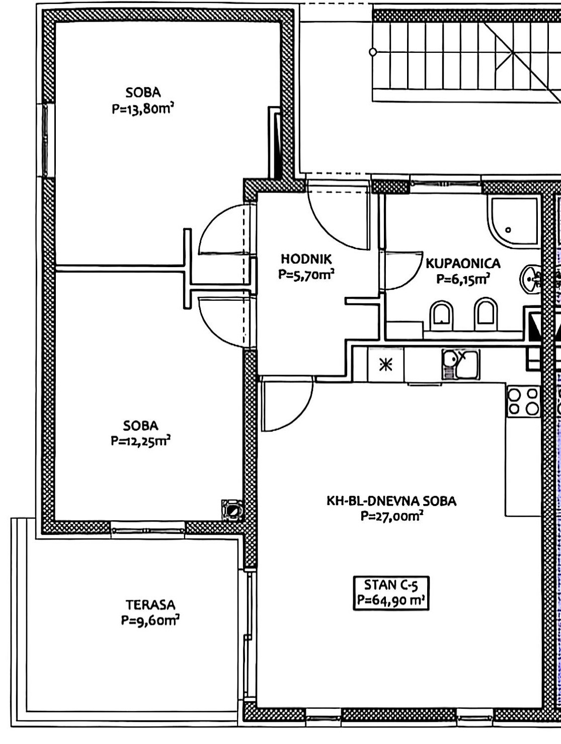 Flat For sale - ZADARSKA PAKOŠTANE