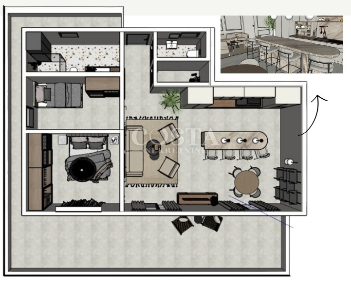 Apartment Zu verkaufen - Zadarska Zadar - foto 5/6