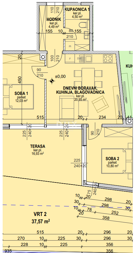 Apartment Zu verkaufen - ZADARSKA PAG