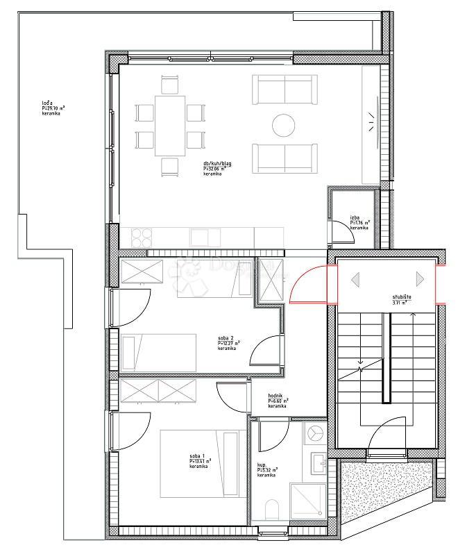 Apartmán Na predaj - ZADARSKA POSEDARJE