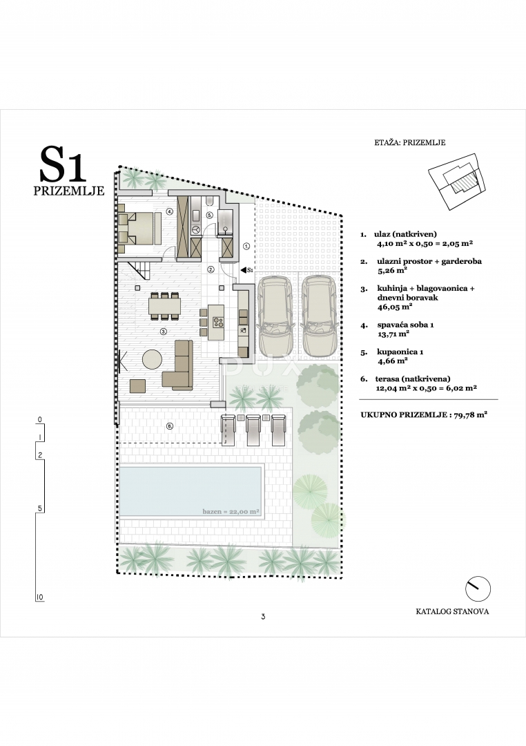 Flat For sale - ŠIBENSKO-KNINSKA VODICE