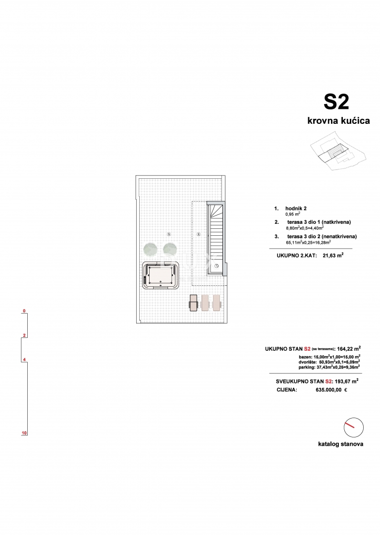 Flat For sale - ŠIBENSKO-KNINSKA VODICE
