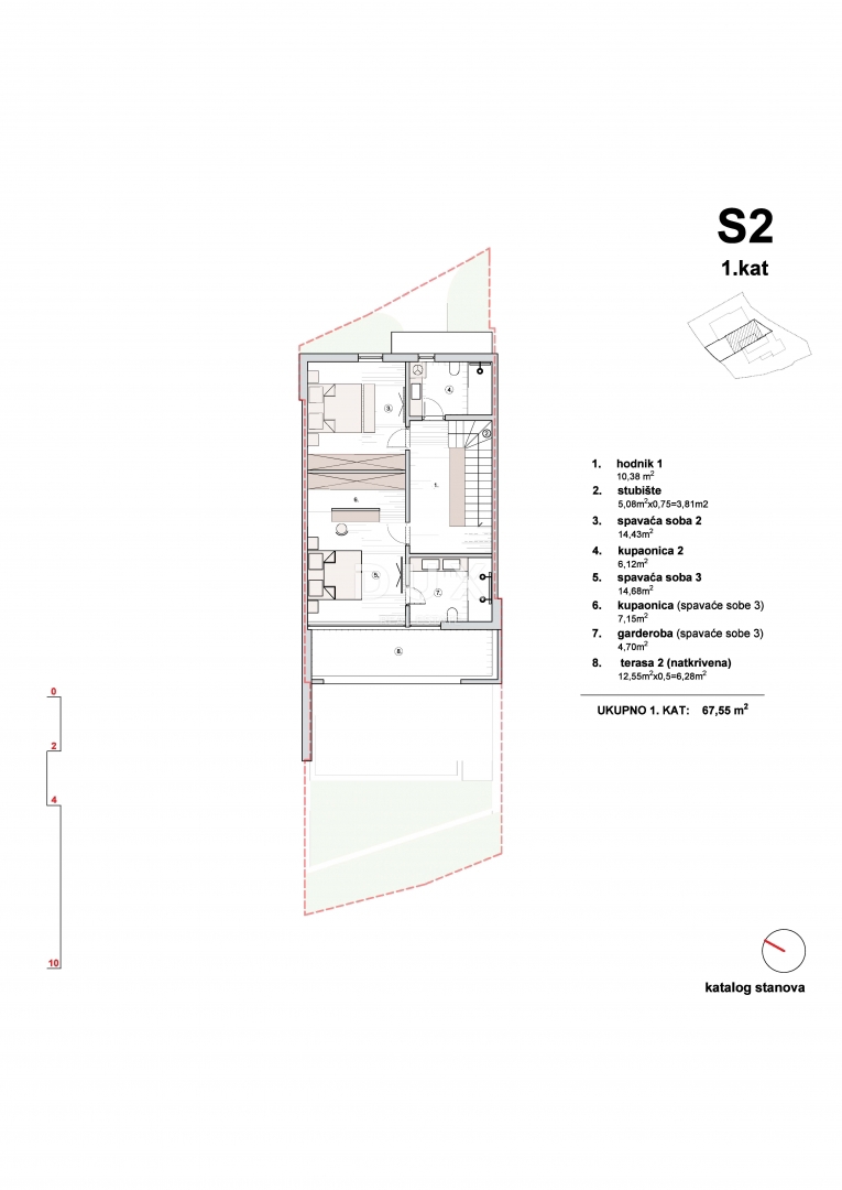 Flat For sale - ŠIBENSKO-KNINSKA VODICE