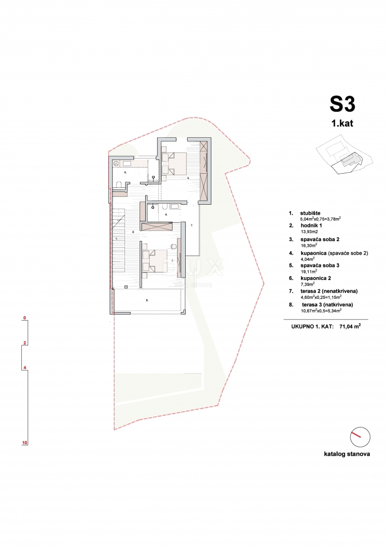 Flat For sale - ŠIBENSKO-KNINSKA VODICE