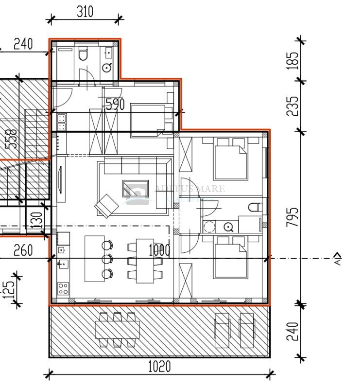 Flat For sale - ŠIBENSKO-KNINSKA VODICE