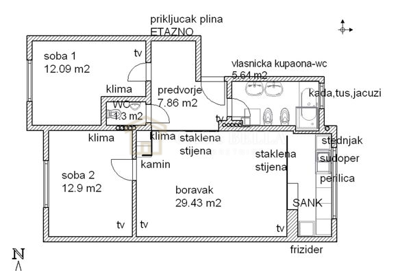 Mieszkanie Na sprzedaż - GRAD ZAGREB ZAGREB