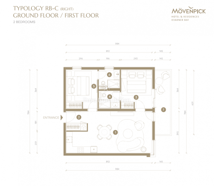 Flat For sale - PRIMORSKO-GORANSKA NOVI VINODOLSKI