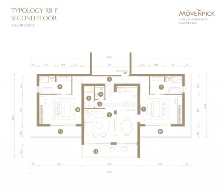 Flat For sale - PRIMORSKO-GORANSKA NOVI VINODOLSKI