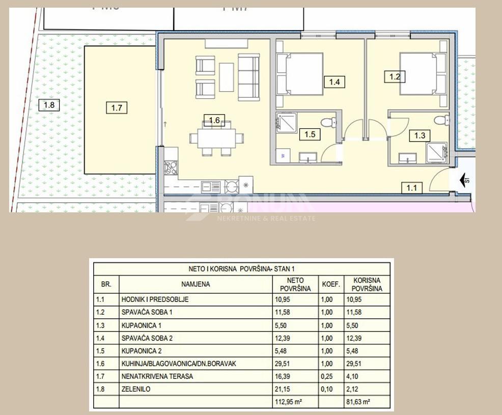 Flat For sale - šibensko-kninska Vodice - foto 3/6