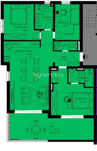 Apartment Zu verkaufen - Zadarska Zadar - foto 4/6