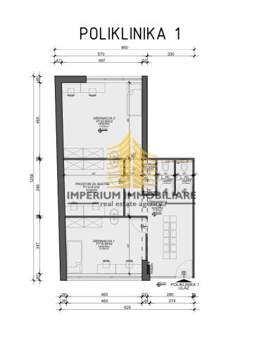 Komerčné na prenájom 80 m² – Zagreb